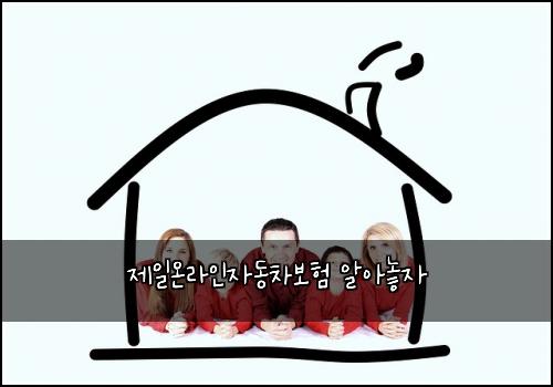제일온라인자동차보험 알아놓자 
