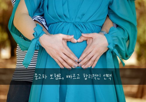 중고차 보험료, 빠르고 합리적인 선택