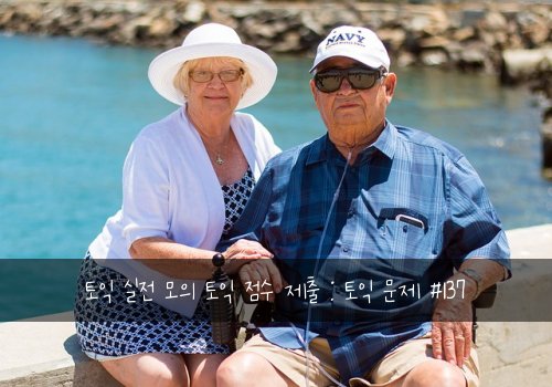 토익 실전 모의 토익 점수 제출 : 토익 문제 #137