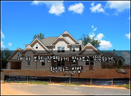 내 차 보험, 간편하게 찾아보고 똑똑하게 확인하는 방법
