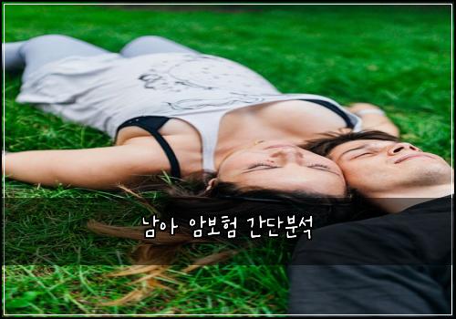 남아 암보험 간단분석 