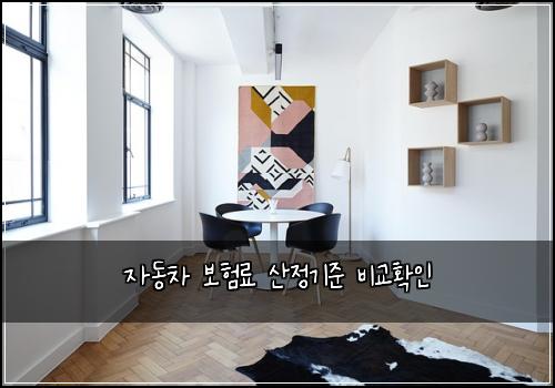 ์๋์ฐจ ๋ณดํ๋ฃ ์ฐ์ ๊ธฐ์ค ๋น๊ตํ์ธ