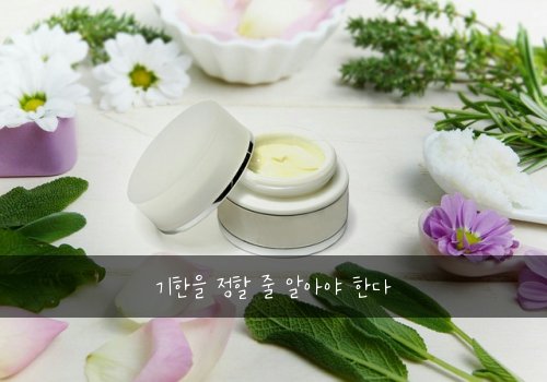 기한을 정할 줄 알아야 한다