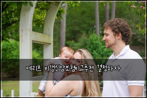 메리츠 비갱신암보험비교추천 결정하자