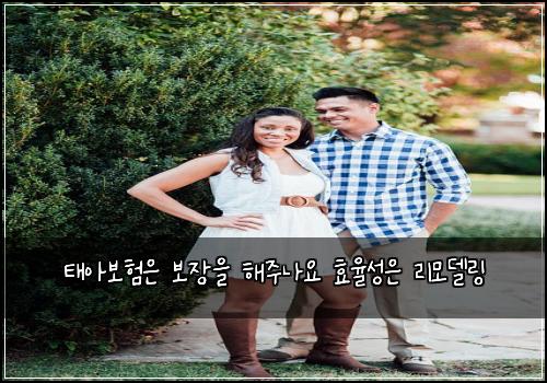 태아보험은 보장을 해주나요 효율성은 리모델링