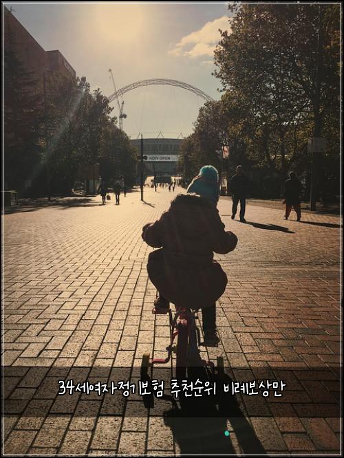 34세여자정기보험 추천순위  비례보상만