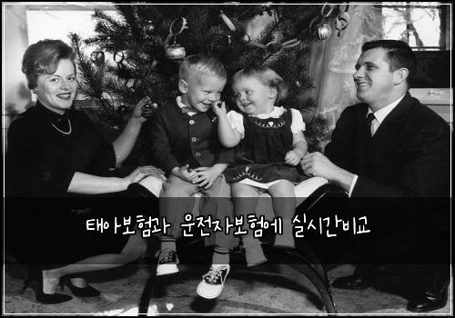 태아보험과 운전자보험에 실시간비교