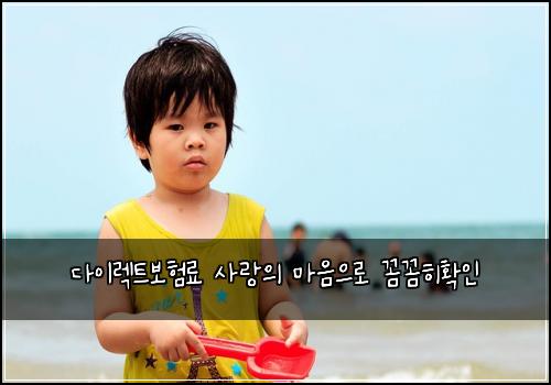 다이렉트보험료 사랑의 마음으로 꼼꼼히확인