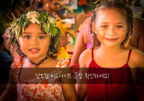 암보험 비교사이트 꿀팁 확인하세요!