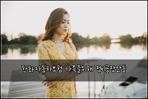 한화자동차보험 가족을위해  정비공장안동