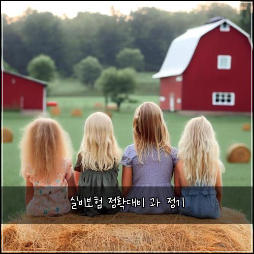 실비보험 정확대비  과 정기
