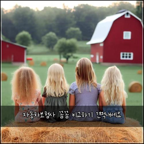 자동차보험사 꼼꼼 비교하기 견적내세요