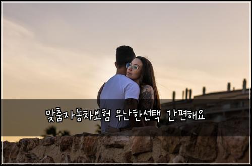 맞춤자동차보험 무난한선택  간편해요