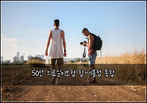 50선 의료실비보험 함께볼점  종합