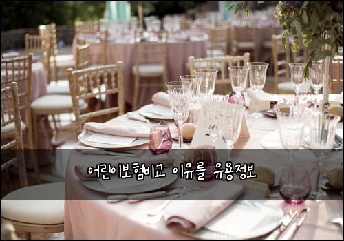 어린이보험비교 이유를 유용정보
