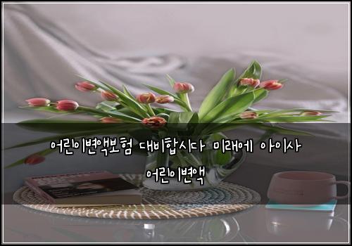 μ΄λ¦°μ΄λ³μ‘보ν λλΉν©μλ€ λ―Έλμ μμ΄μ¬ μ΄λ¦°μ΄λ³μ‘